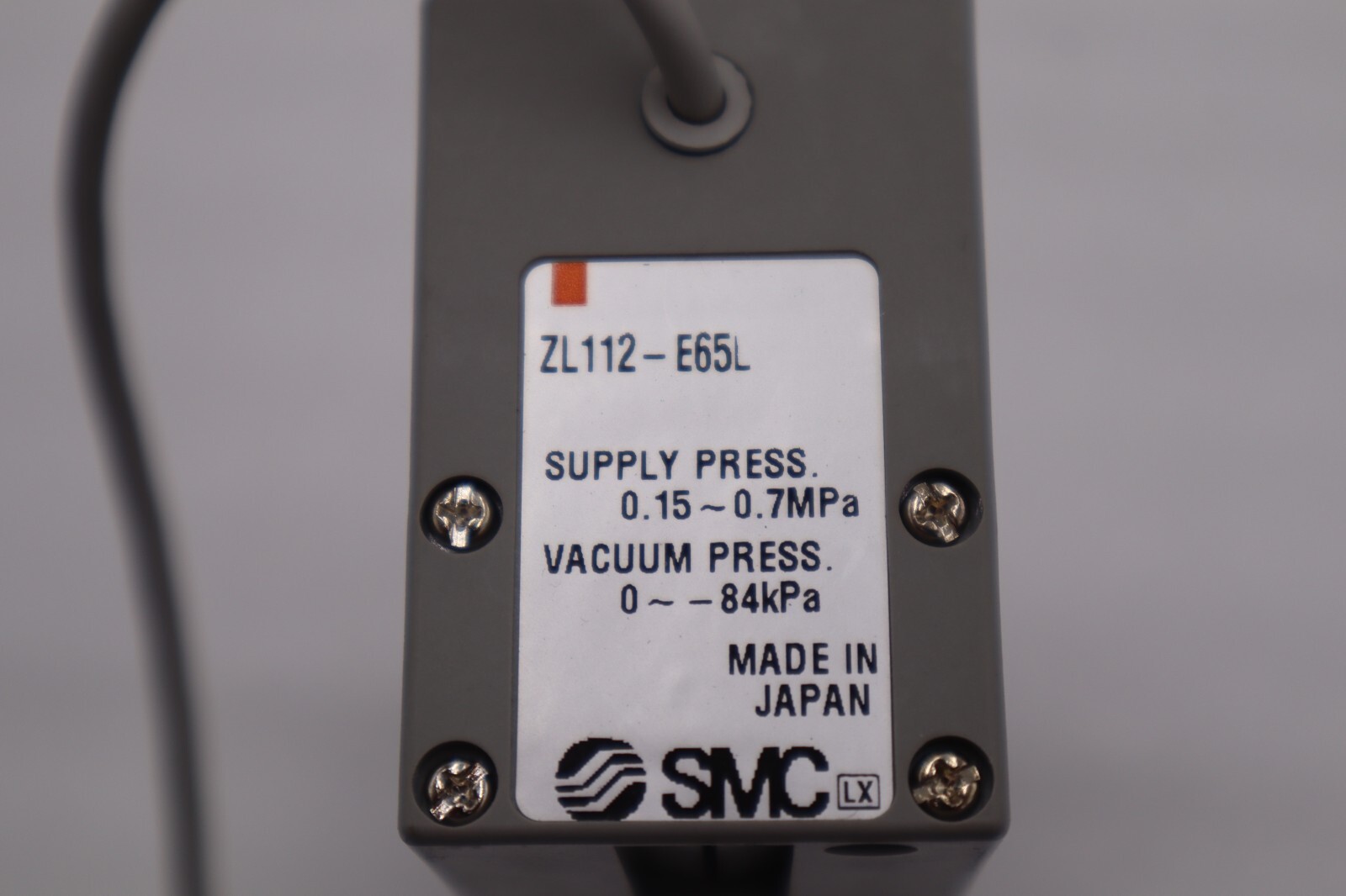Used SMC ZL112-E65L ZL112E65L Multistage Ejector NEW OPEN BOX STOCK L-503-C