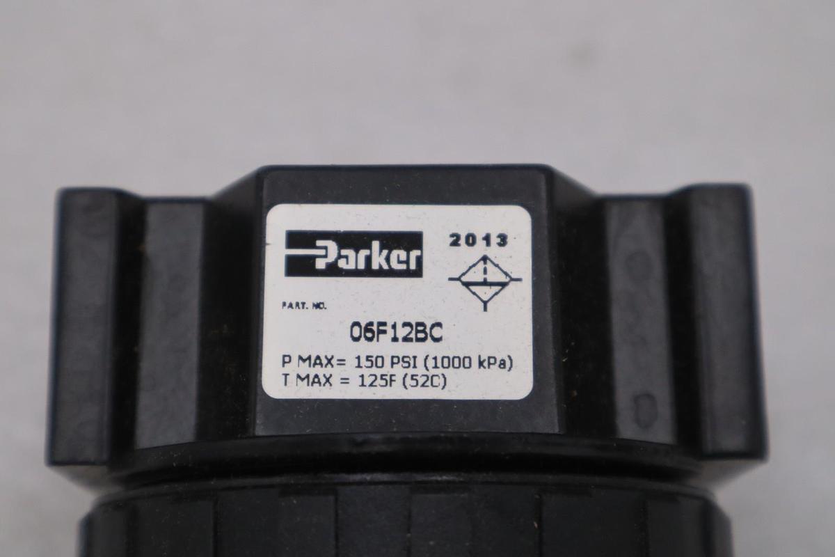 Used NEW OPEN BOX PARKER 06F12BC / 06F12BC AIR REGULATOR STOCK GF515