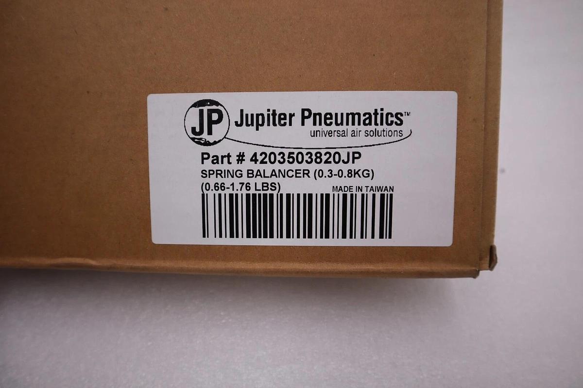 Used Jupiter Pneumatics 4203503820JP 2/3-1-3/4 Lbs. w/5-1/4" L Spring Tool Balancer
