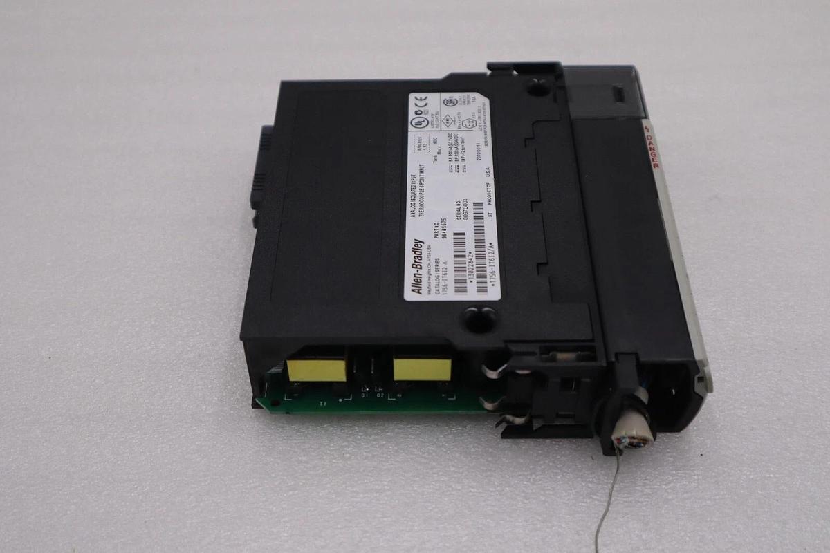 Used Allen Bradley 1756-IT6I2 Ser A ControlLogix 6-Channel Analog Input Module #H118A