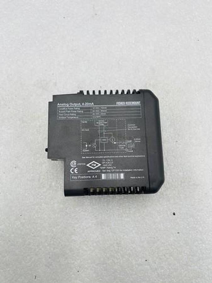 Used EMERSON DELTAV KJ3002X1-BB1 AO 4-20MA KJ3002X1BB1 #K-2621