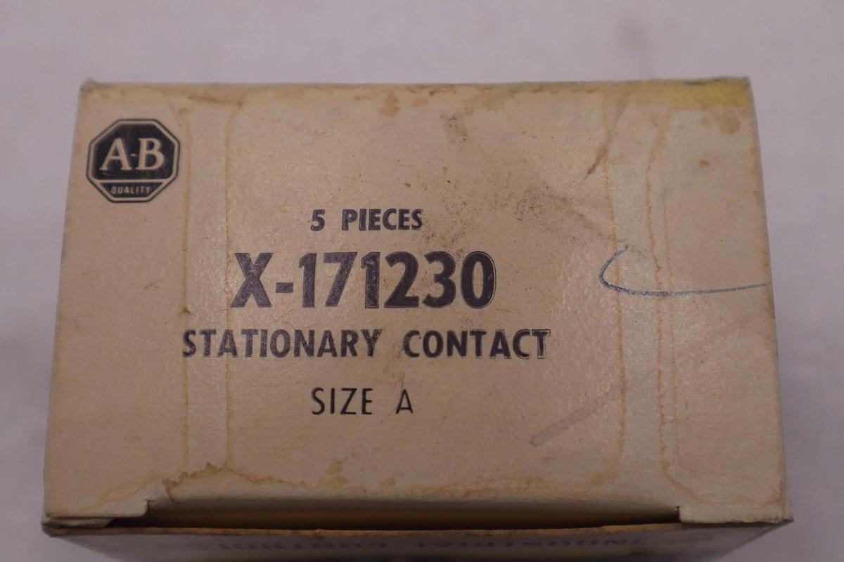 LOT OF 2 - ALLEN BRADLEY X-171230 / X171230 (IN BOX) STOCK L-435-C