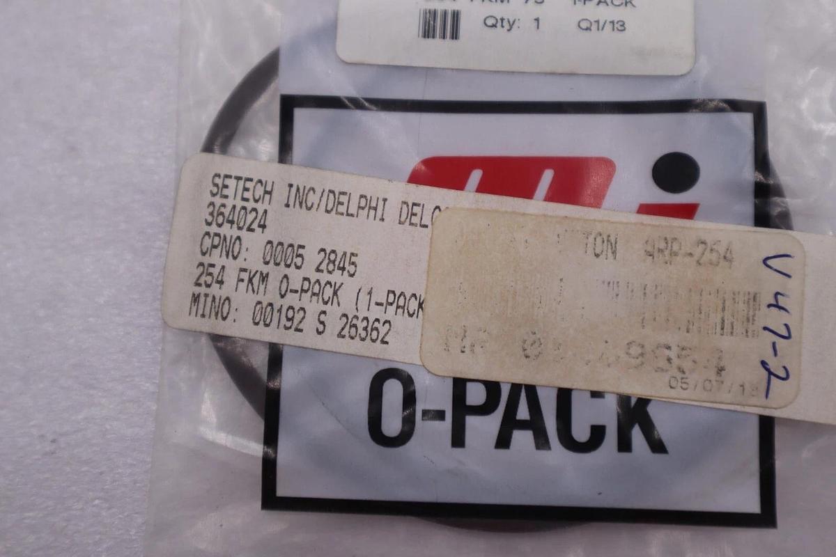 Motion Industries 006255089 -254 FKM 75 1-Pack O-Ring #K-2243