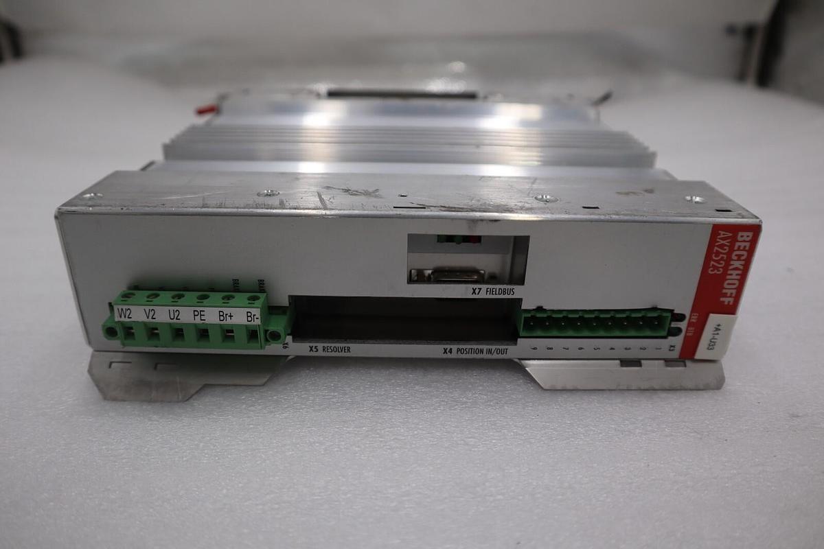 Used Beckhoff AX2523-B750 Servo Drive STOCK 3433-D