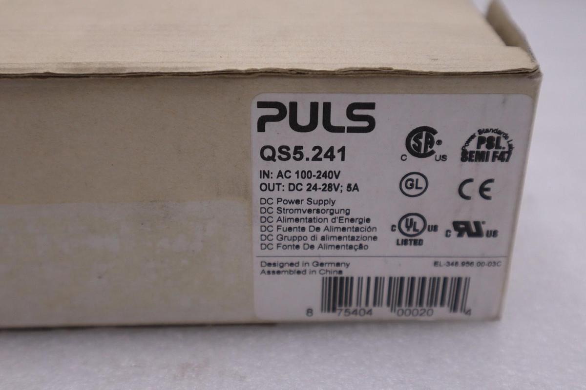 Used PULS QS5.241 SWITCH MODE POWER SUPPLY STOCK #3599A