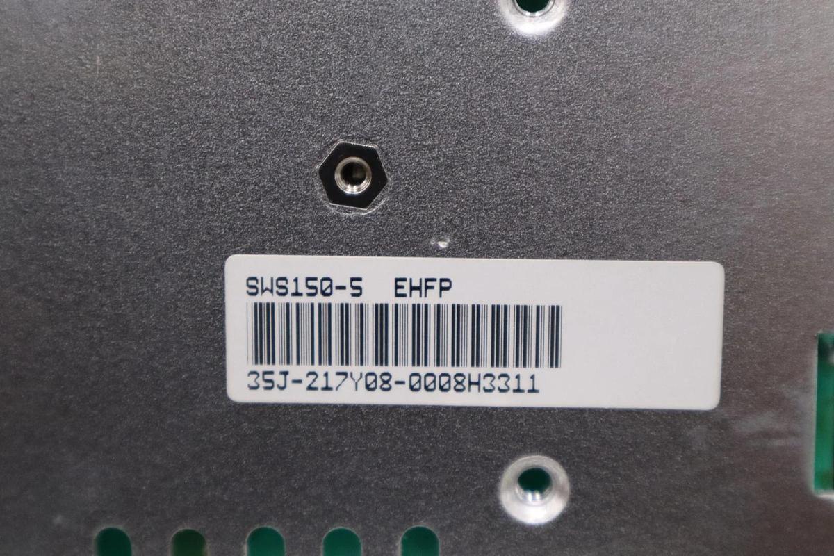 Used NEW LAMBDA SWS150-5 POWER SUPPLY 100-240VAC 2.1A INPUT 5VDC 30AMP STOCK H1260