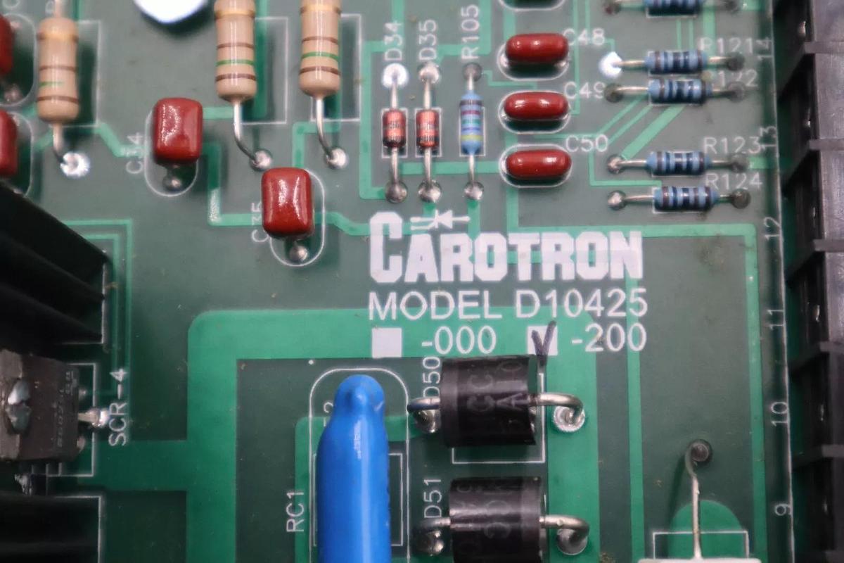 Used D10425-200 Carotron DC Regenerative Motor Control *REFURBISHED* STOCK 3989-A