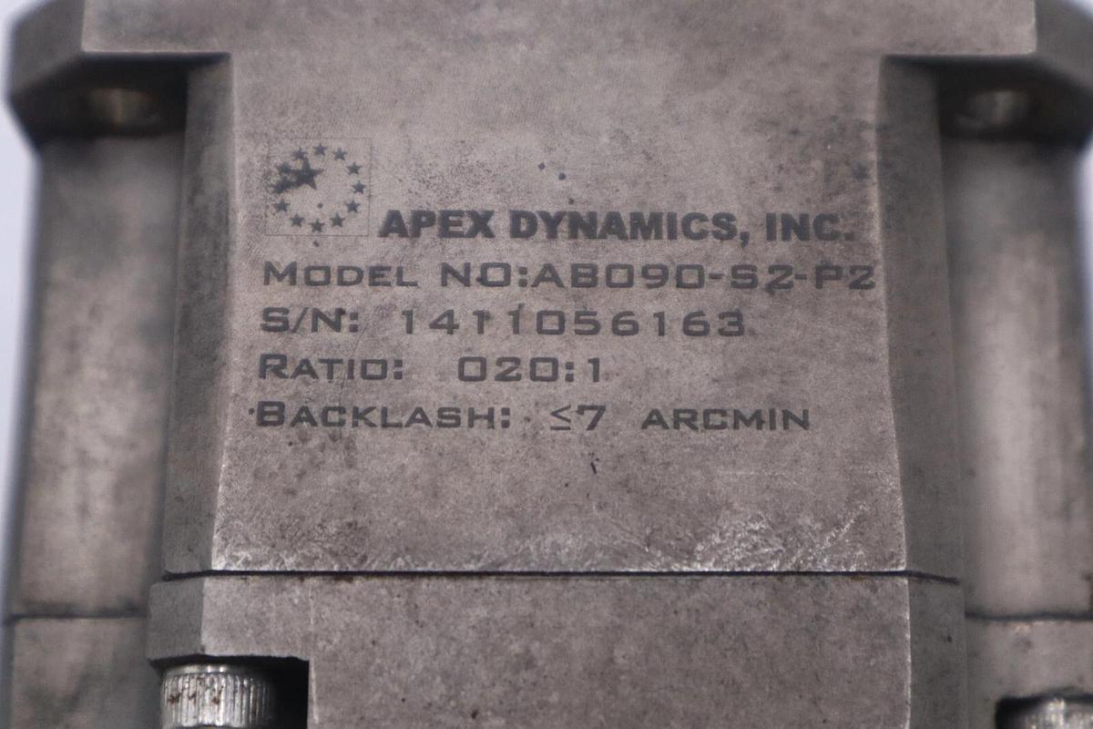Used Apex Dynamics AB090-S2-P2 Gearbox Reducer 20:1 STOCK M-184