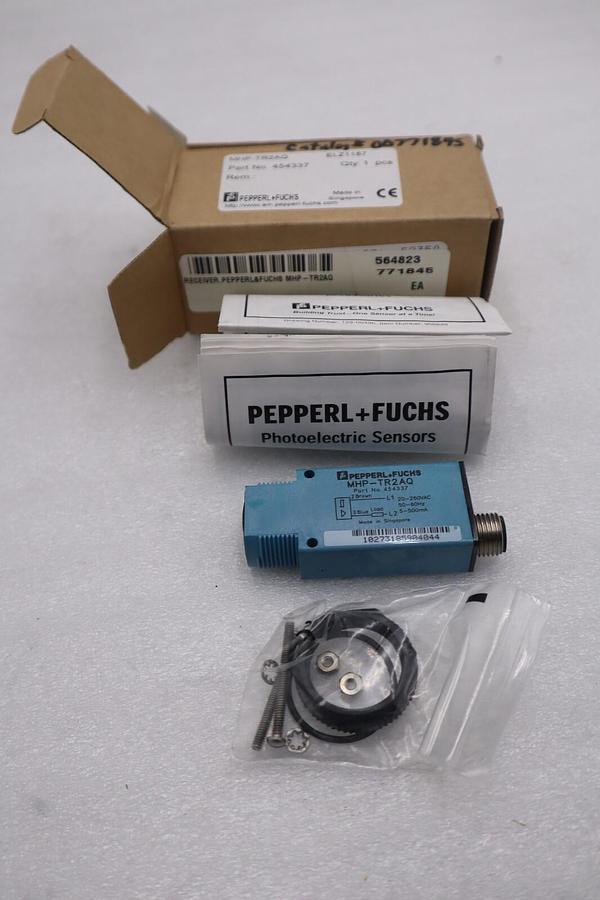 Used Pepperl + Fuchs MHP-TR2AQ Photoelectric Sensor 454337 NEW WITH BOX STOCK G791A
