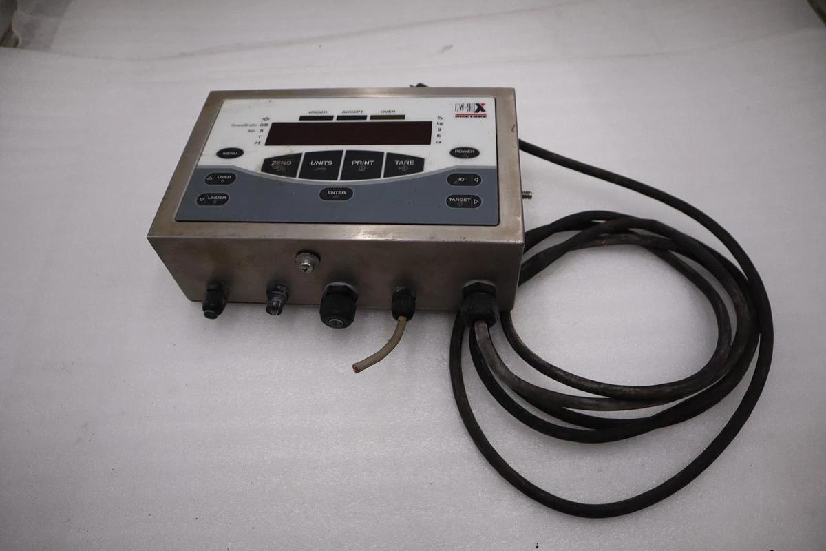 Used RICE LAKE CW90X-A / CW90XA DIGITAL PANEL AS PICTURED STK H1648