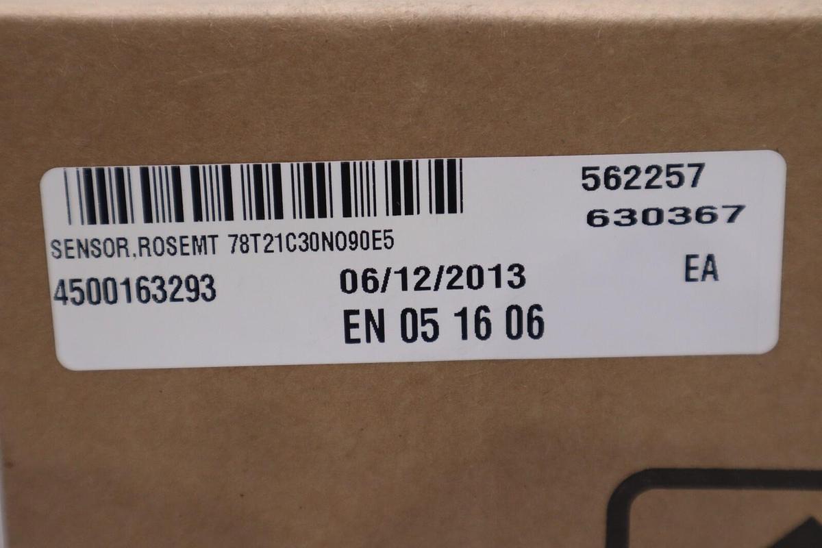 Used ROSEMOUNT 0078T21C30N090E5 EMERSON TEMPETURE SENSOR STOCK #G-371