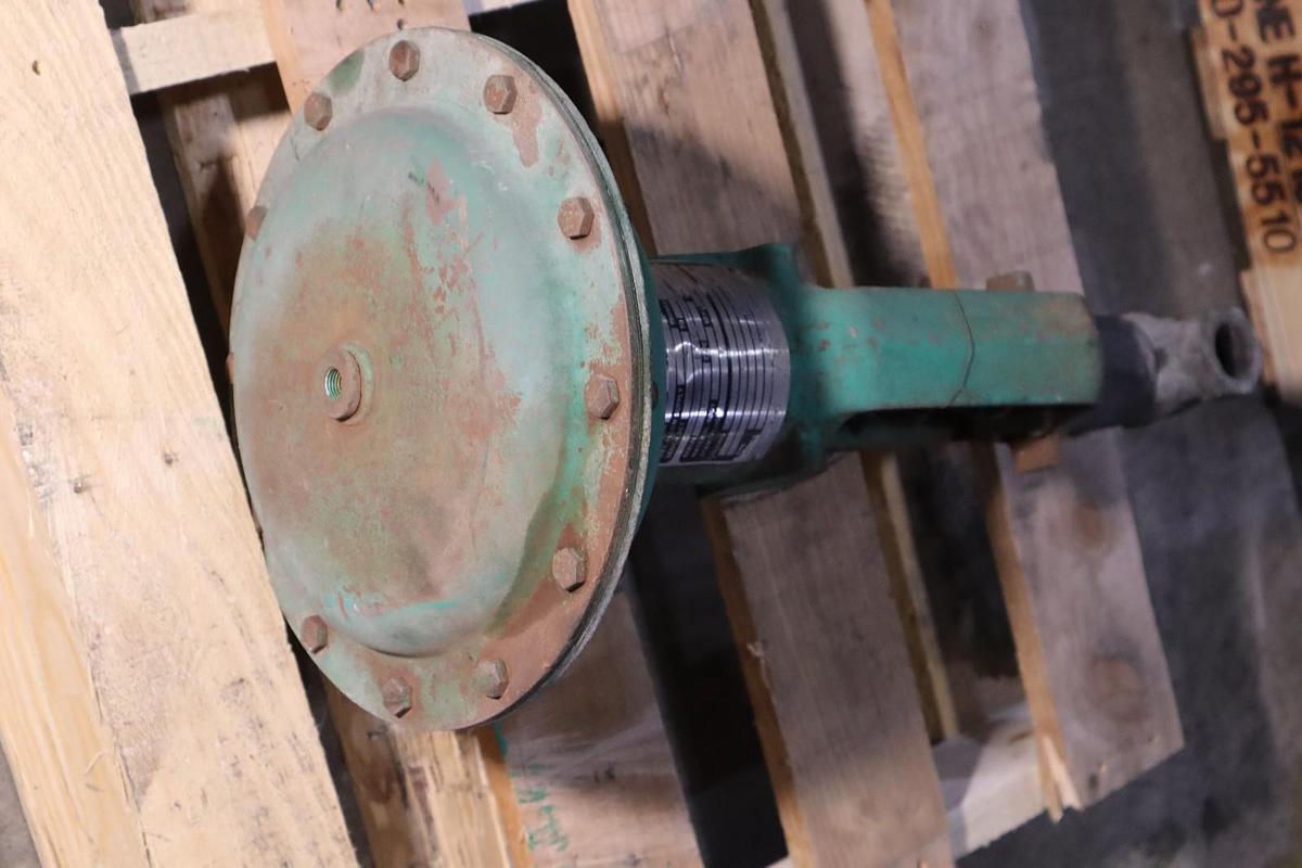 Used Fisher Control Valve With Type 657 Pneumatic Actuator