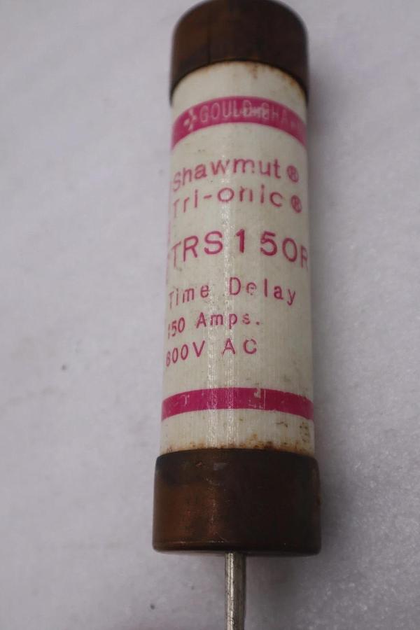 LOT OF 4 - GOULD SHAWMUT TRS150R DUAL ELEMENT TIME DELAY FUSE - STOCK 4936A