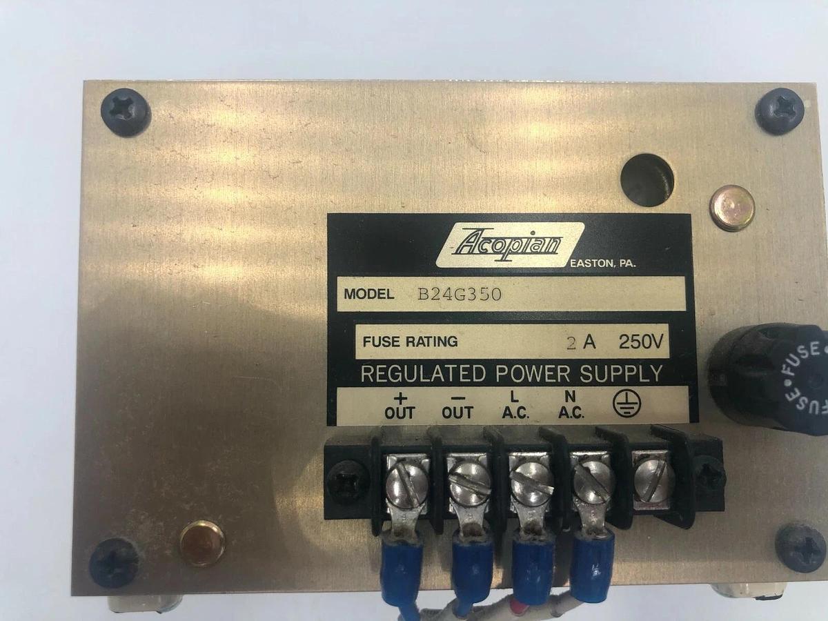 Used EUC-ACOPIAN B24G350M POWER SUPPLY STOCK 879