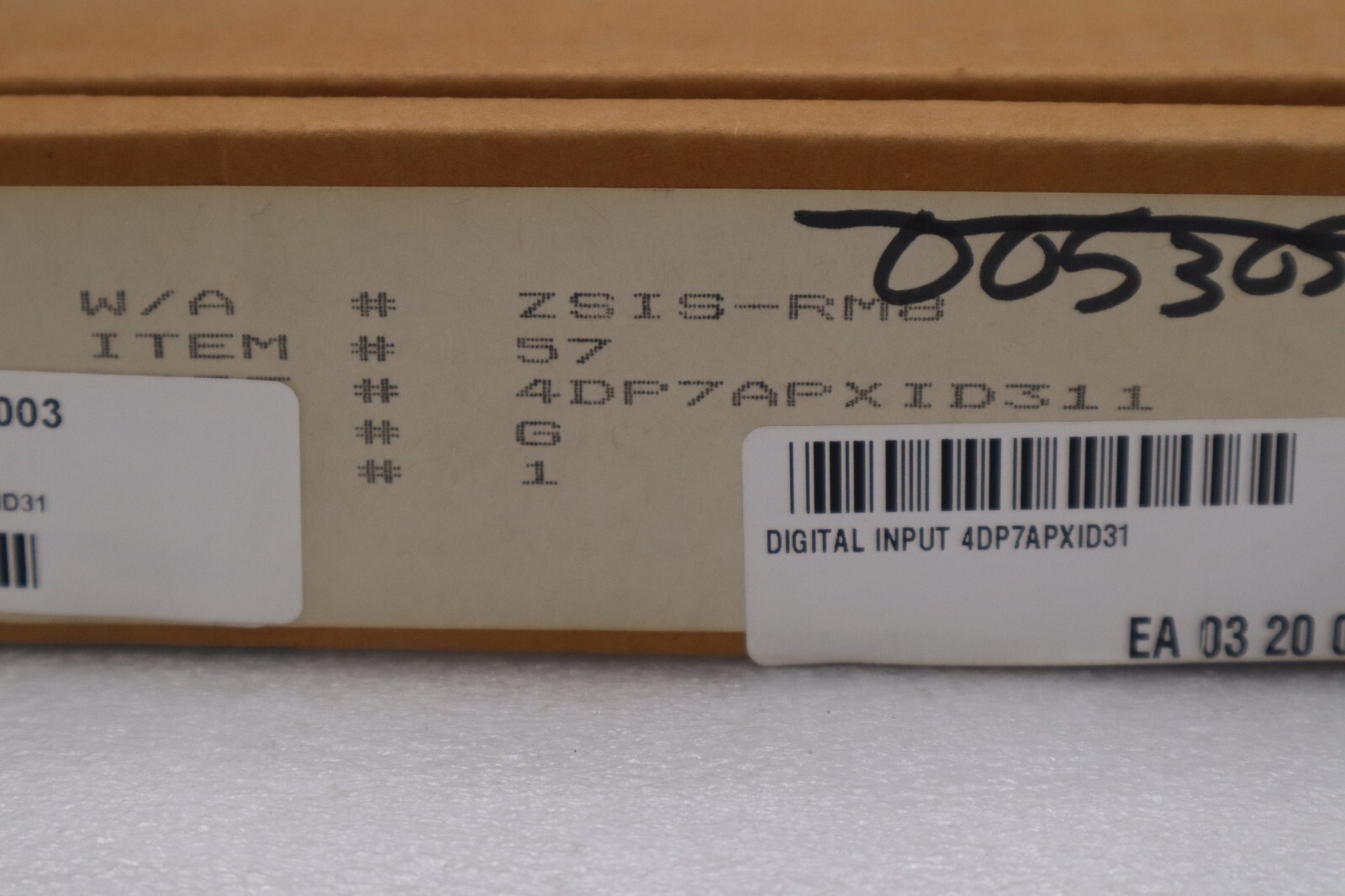 NEW Honeywell 4DP7APXID-311(G)/ 51301582 REV C  Digital Input Module STOCK G601