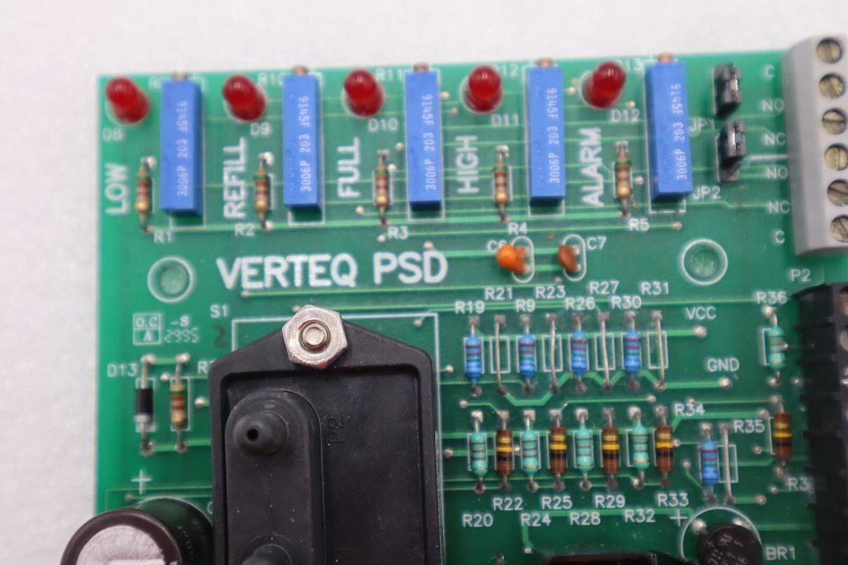Used VERTEQ PSD ASSY 1070725 STOCK #2817