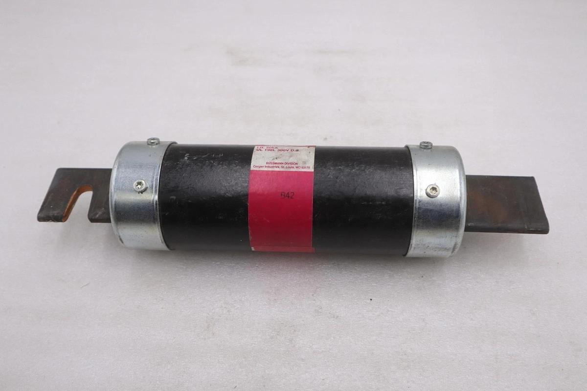 Used Bussmann FRS-R-200 Fusetron 600 V Amp Fuse - STOCK GF348A