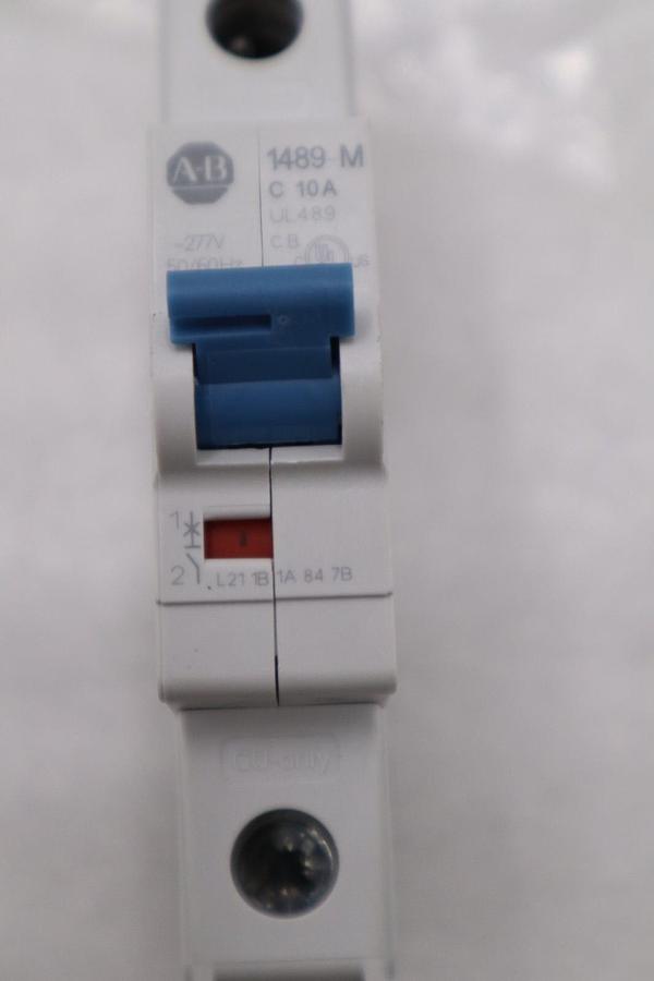 Used NEW OPEN BOX AB Allen Bradley 1489-M1C100 miniature circuit breaker STK H1095A