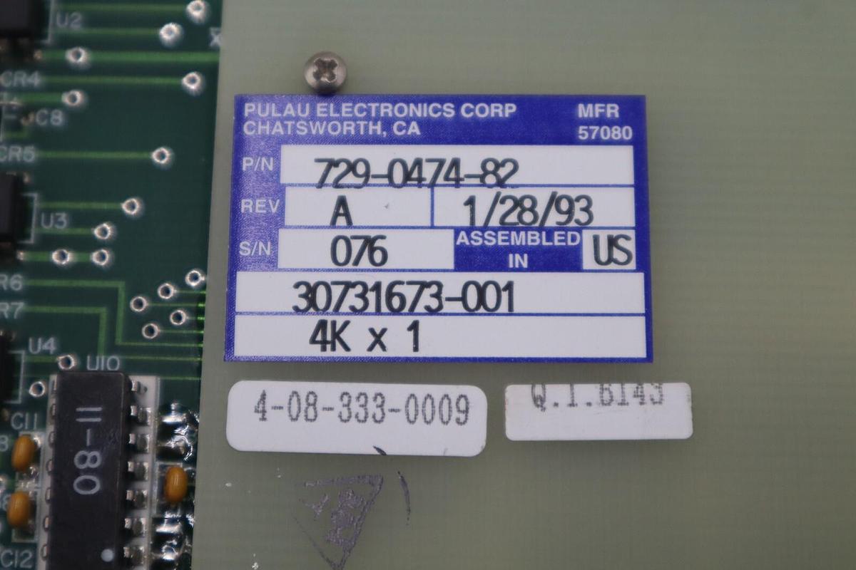 Used NEW OPEN BOX Honeywell 30731673-501 Core Memory Card PLC Rack Circuit Board G604