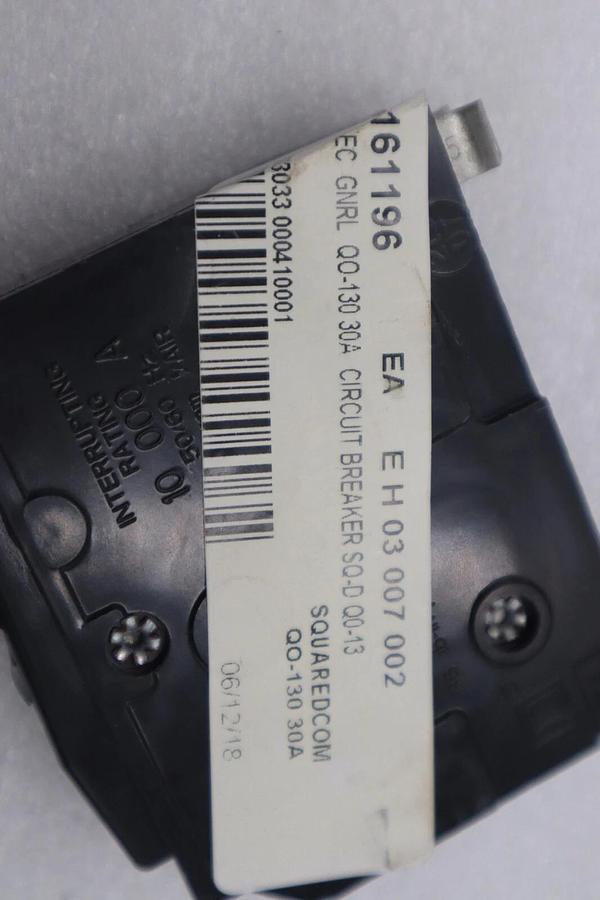 LOT OF 5 - New Circuit Breaker Square D QO-130 30 Amp 1 Pole 120V STOCK G744A
