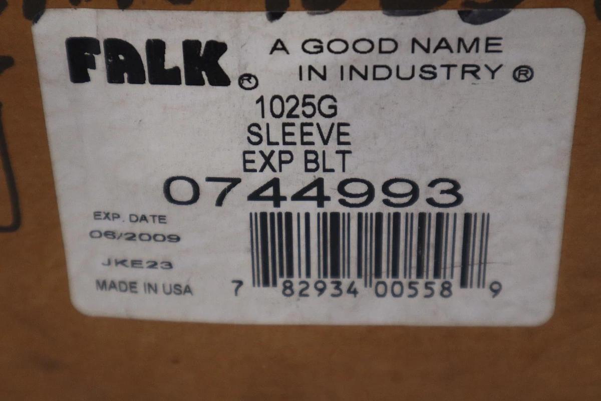 NEW IN BOX FALK 1025G SLEEVE SHR BLT ASSY 0744983 STK GF334