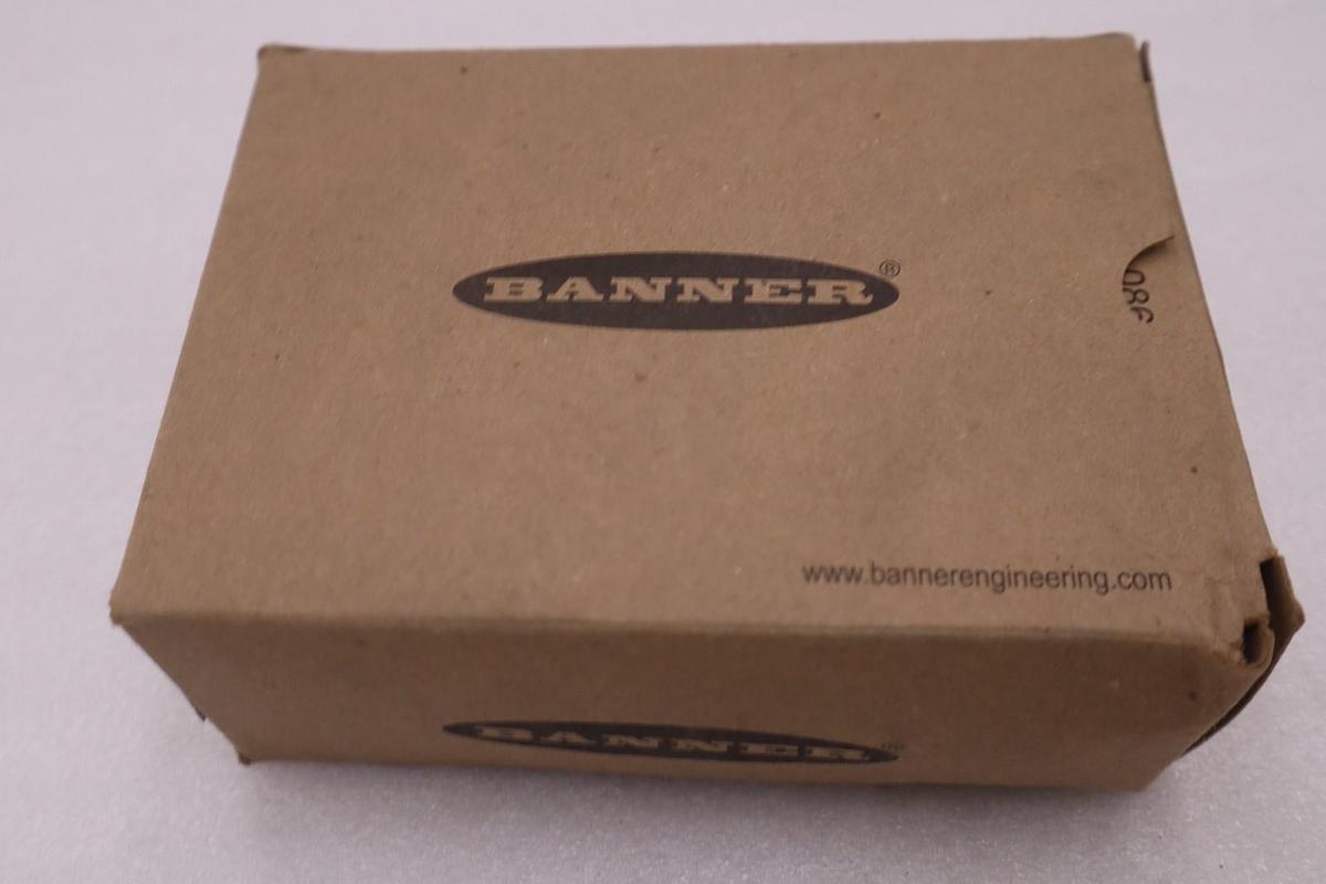 BANNER ENGINEERING Q45VR2FV VISIBLE RED GLASS FIBER OPTIC - STOCK GF1024