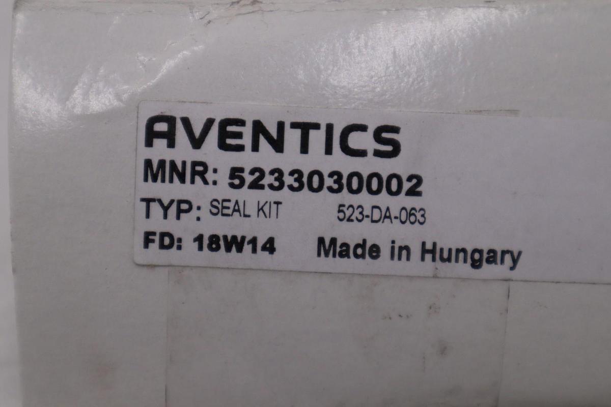 Used BOSCH AVENTICS 5233030002 SEAL KIT 523-DA-063 STOCK H1146A