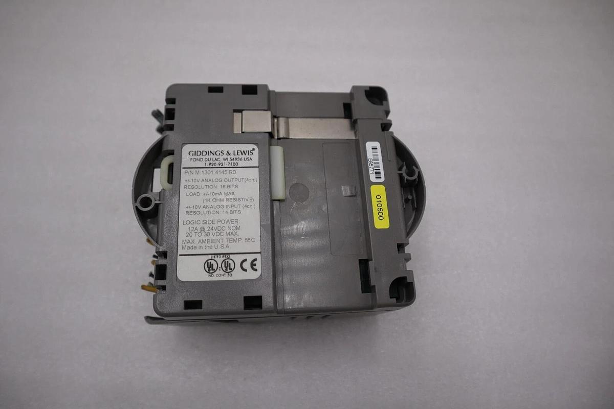 Used Giddings & Lewis M.1301.4145 R0 OUTPUT INPUT PLC MODULE STOCK 5143A