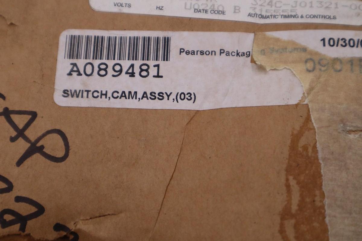 NEW AUTOMATIC TIMING & CONTROLS 324C03000F3X04K SWITCH CAM ASSY STK H1046