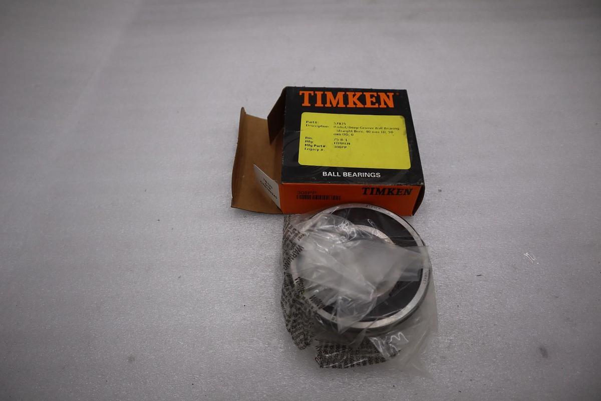 Used NEW OPEN BOX TIMKEN 308PP BEARING STOCK K-3990CC