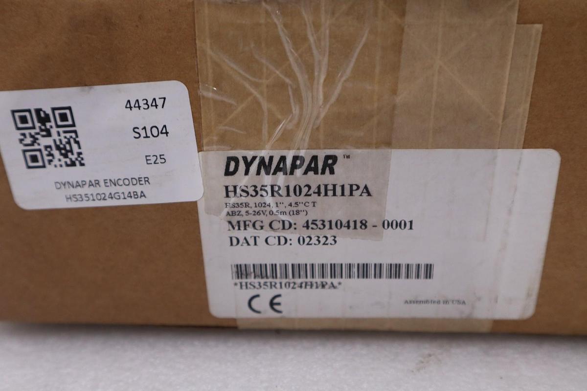 Used DYNAPAR HS35R1024H1PA / HS35R1024H1PA NEW UNIT IN BOX STOCK GF-1119
