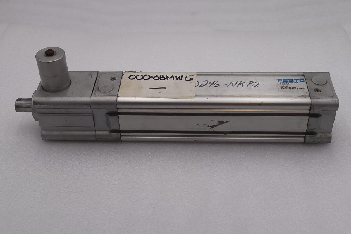 Used Festo Standard Based Cylinder DNC-63-200-PPV A-K3-KP 10BAR/145PSI #2781