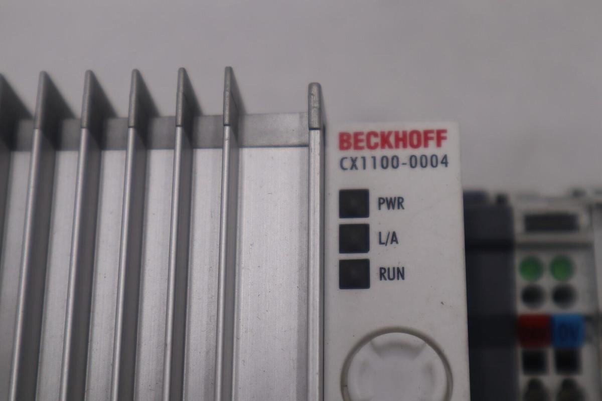 Used BECKHOFF CX1020-0010/CX1100-0004 BASIC CPU MODULE CPU WITH 2 ETHERNET PORT #5103