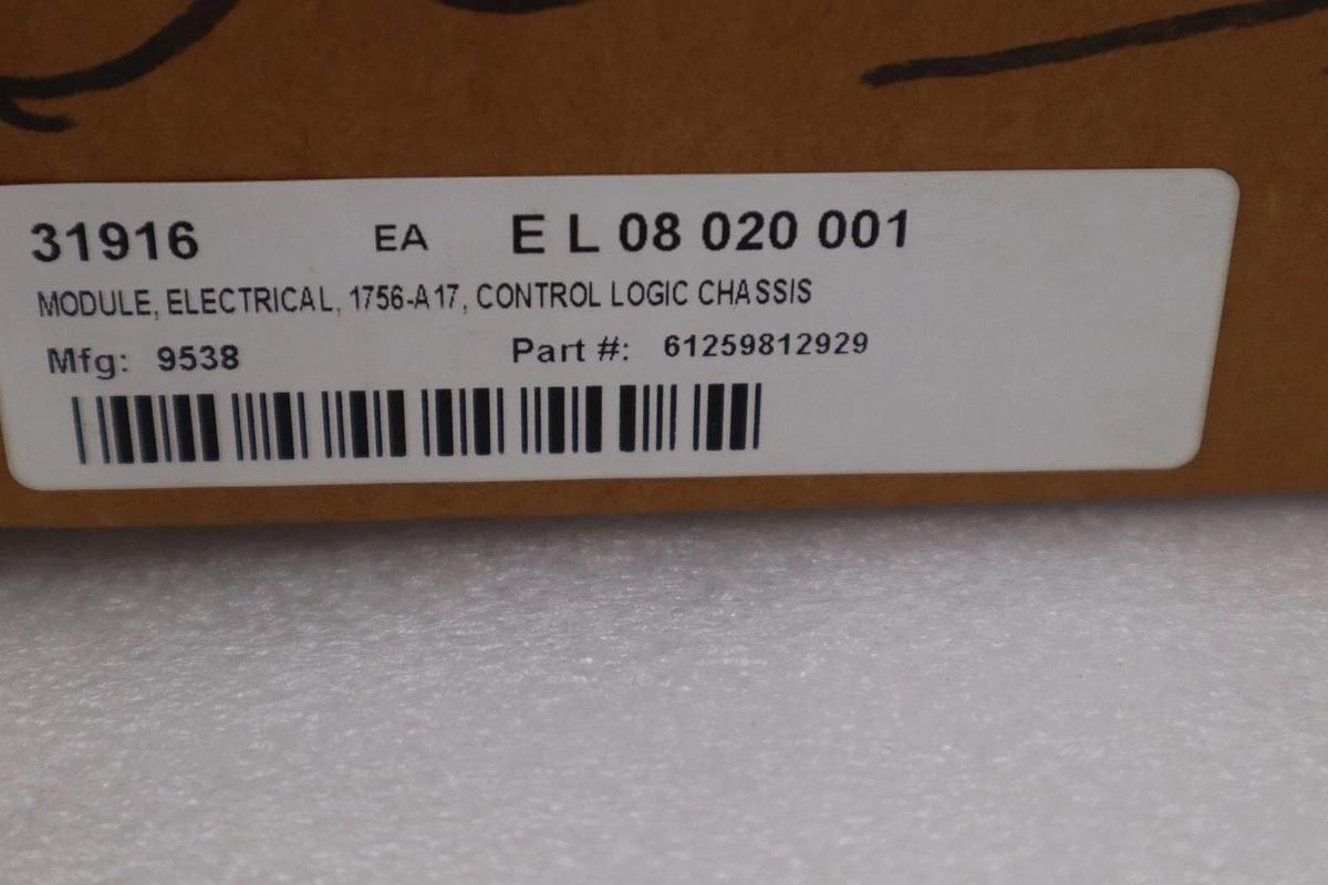Used Allen Bradley 1756-A17 Controllogix PLC Chassis  1756A17 NEW SEALED BOX #G480