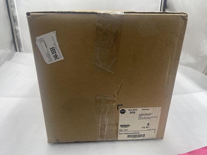 ALLEN BRADLEY POWERFLEX 755 DRIVE 5 HP 20G11ND8P0AA0NNNNN STOCK 4459