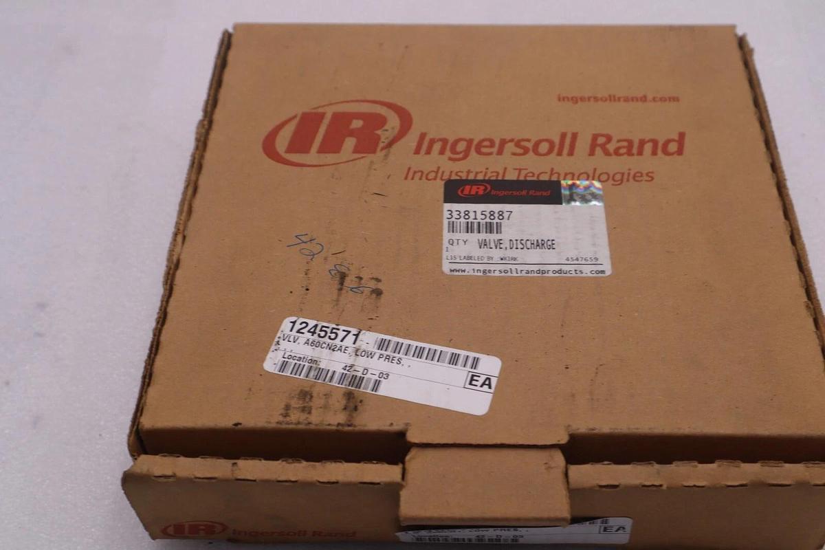 NEW INGERSOLL RAND 33815887 DISCHARGE VALVE STOCK 2499
