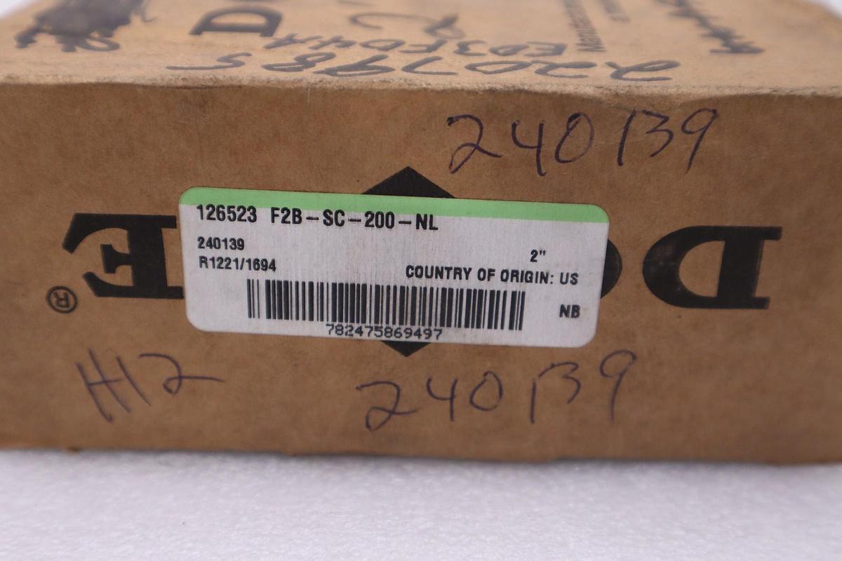 NEW IN BOX DODGE 126523 F2B-SC-200-NL / F2BSC200NL STOCK H1899