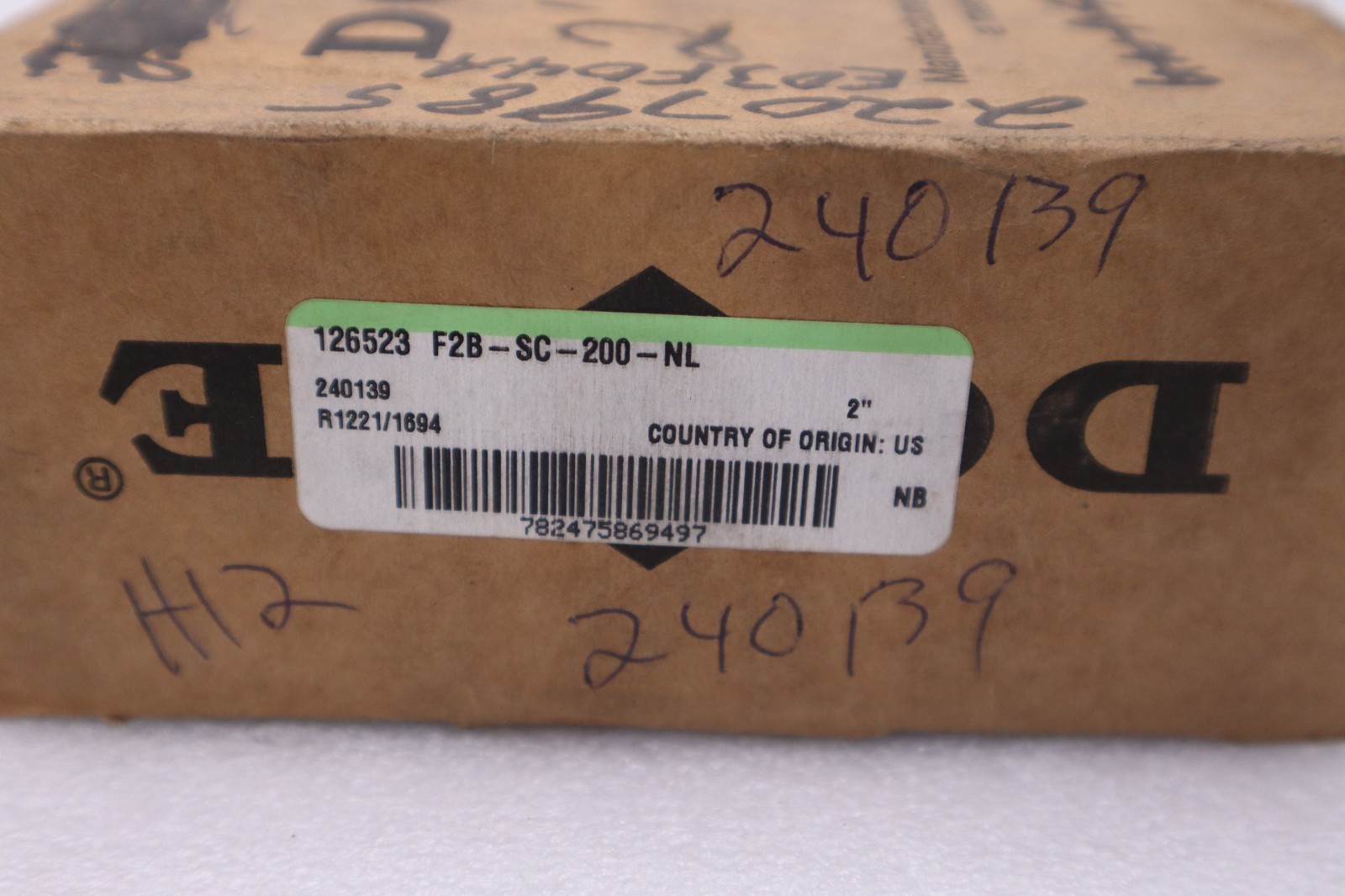 NEW IN BOX DODGE 126523 F2B-SC-200-NL / F2BSC200NL STOCK H1899
