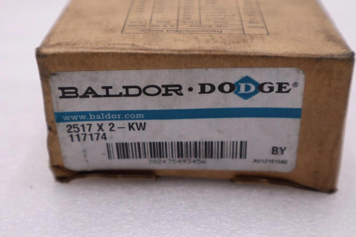 LOT OF 3 - NEW DODGE 117174 TAPER-LOCK BUSH 2517 X 2KW STOCK H885A