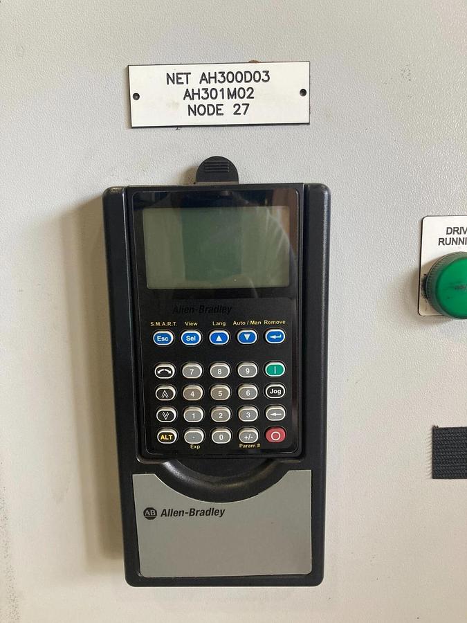 Used ELECTRICAL ENCLOSURE WITH 20BD125A0AYNANC0 Allen Bradley 100HP Powerflex 700