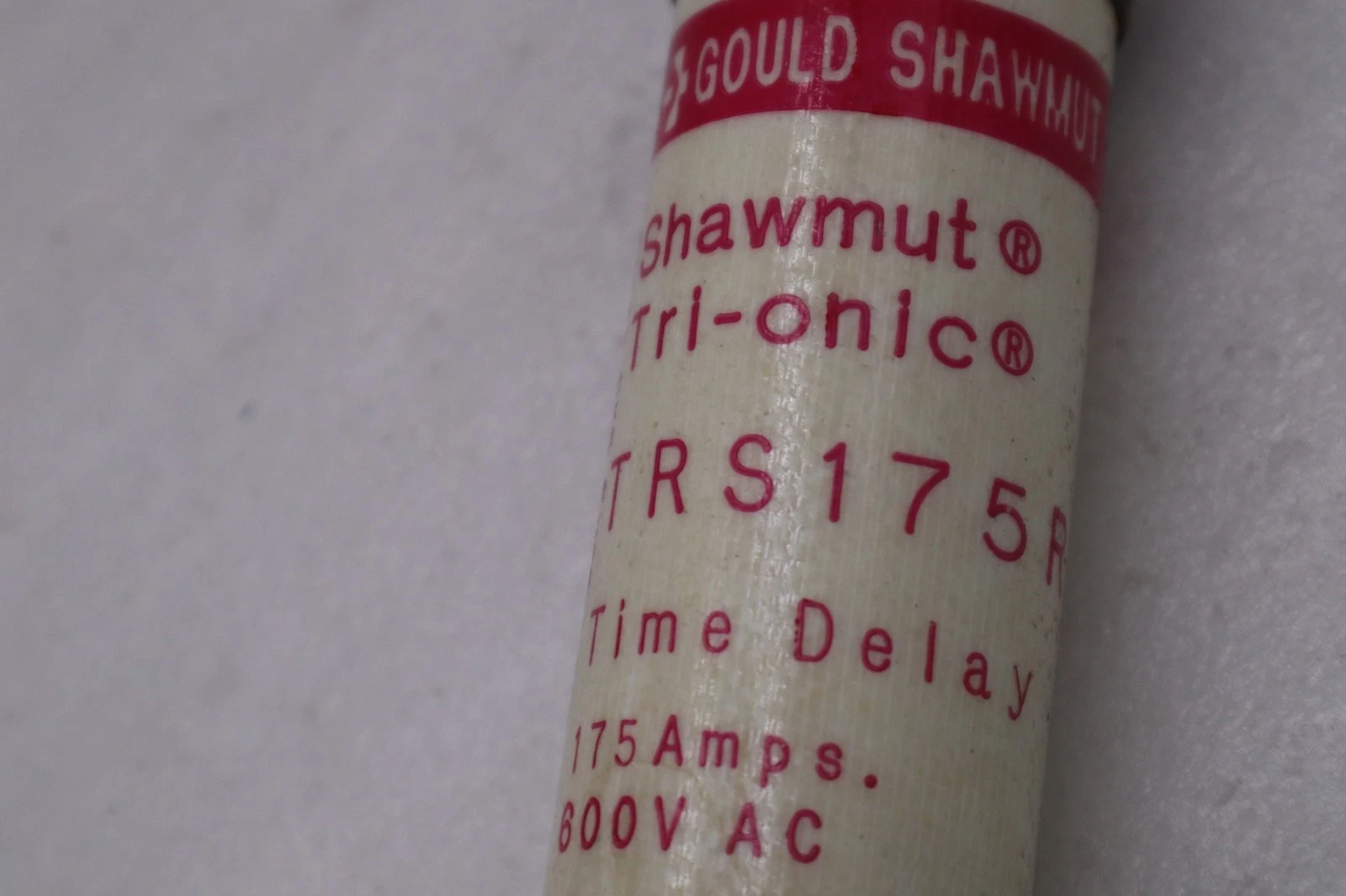 LOT OF 4 - Gould Shawmut Tri-onic TRS175R Fuse Class RK5 Time-Delay - STK 4937A