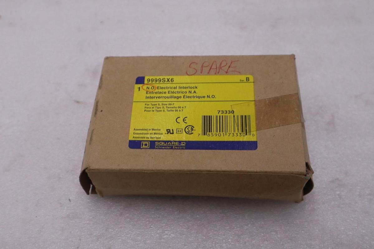 SCHNEIDER ELECTRIC 9999-SX-6 / 9999SX6 - NEW IN BOX - STOCK 872B