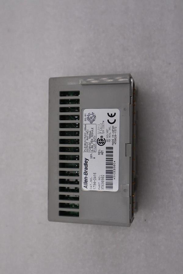 Used Allen-Bradley 1794-0A16 120Vac Output Module Flex I/O 16 Point STOCK H130A