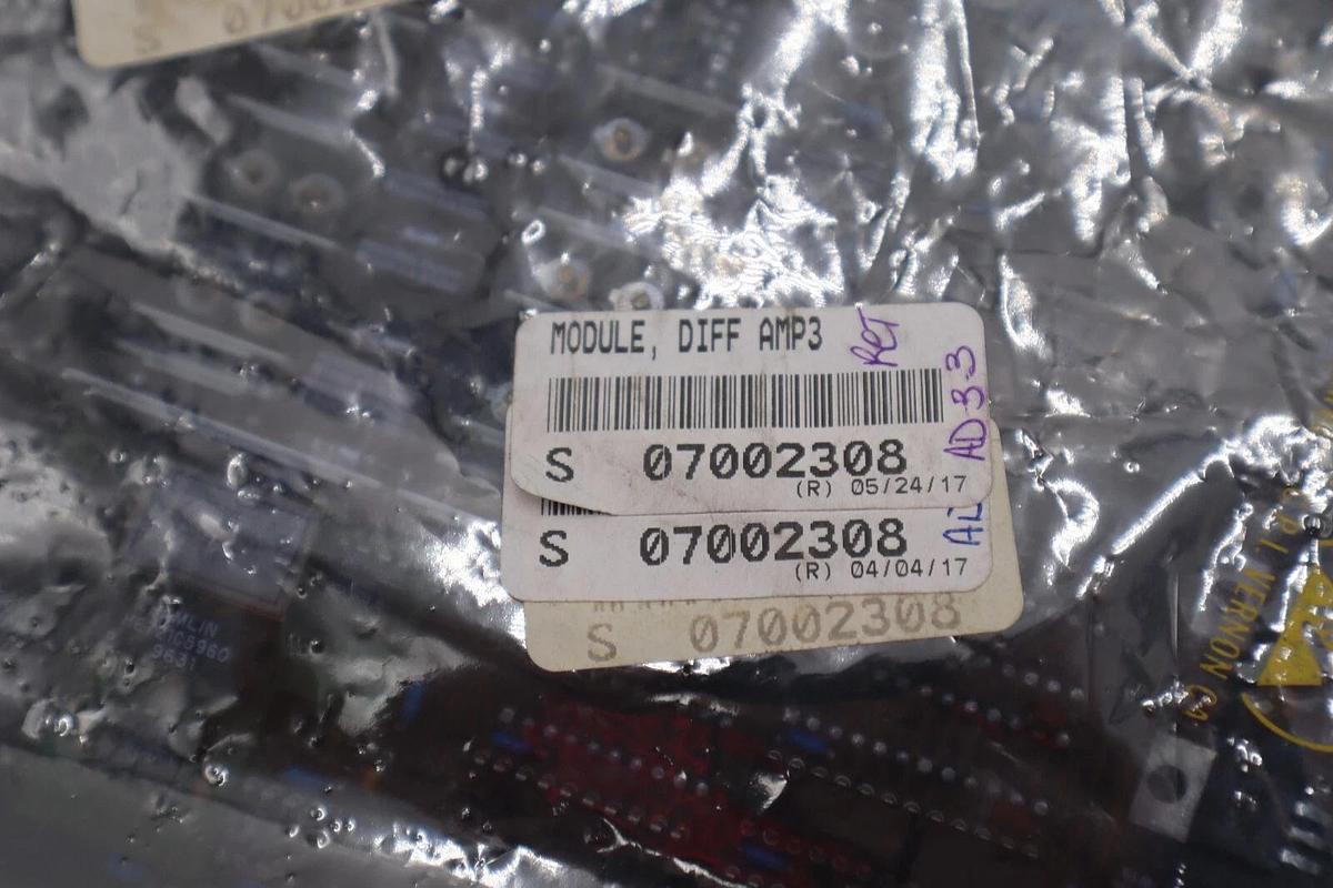 Used Testsysteme ACBYQ 10971 Version 008 DIF_AMP3 REV2 S/N 9642035  #2835