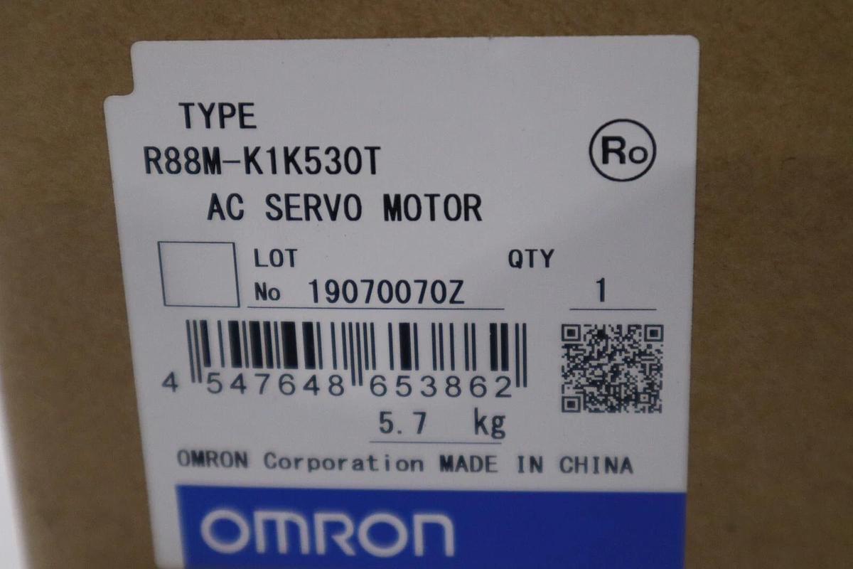 Used NEW OMRON R88M-K1K530T AC SERVO MOTOR OMNUC G5-SERIES STOCK 2302-D