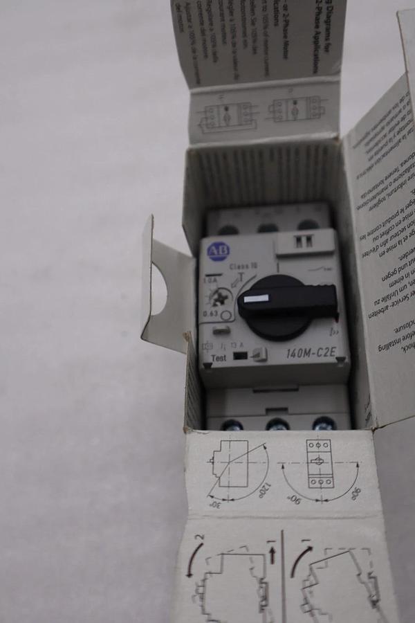 ALLEN BRADLEY 140M-C2E-B10 SER.C CIRCUIT BREAKER MOTOR PROTECTOR #H730A