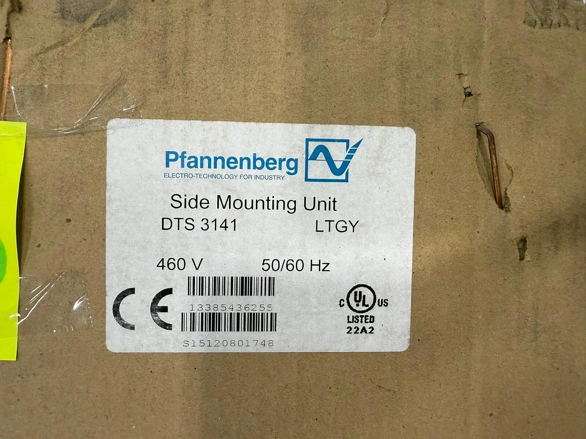Pfannenberg DTS 3141 P/N13385441255 230V 1PH, 2047/4500 BTUh Cooling Unit - NEW