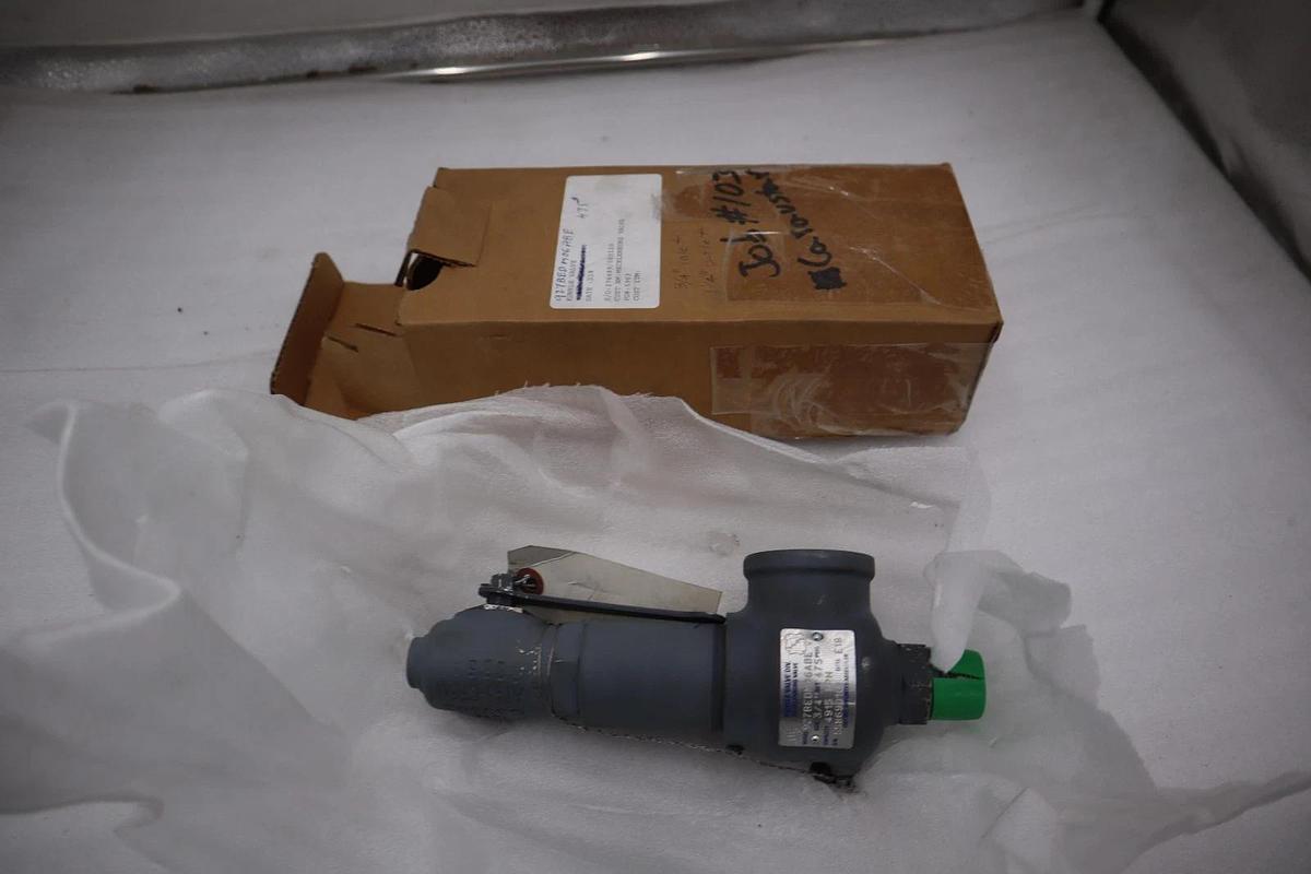Used NEW KUNKLE 927BEDM06ABE RELIEF VALVE 3/4" 475PSI - STOCK GF168