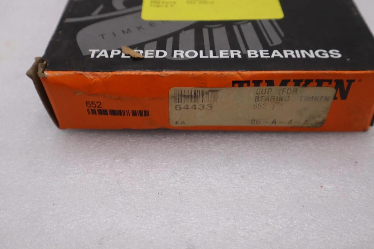 Used NEW TIMKEN 652 TAPERED ROLLER BEARING CUP STK L248CC