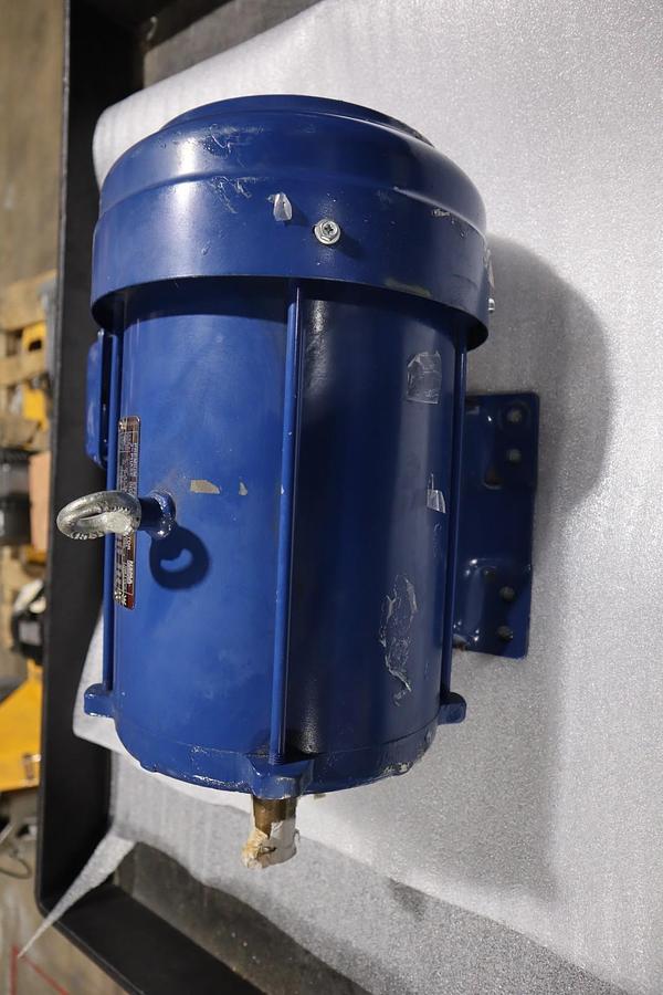 Used TECO Westinghouse MAX-PE GP0054 TYPE AEGHUW Motor 5 HP STOCK HS30